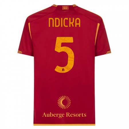 AS Roma Ndicka 5 Hjemmedrakt 2023-24 Kortermet AS Roma Ndicka 5 Hjemmedrakt 2023-24 Kortermet